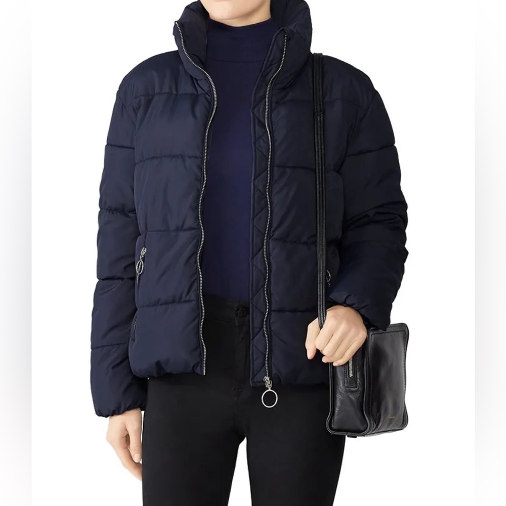Slate & Willow Blue Puffer Jacket Size Small.